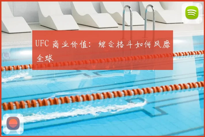 UFC 商业价值:综合格斗如何风靡全球
